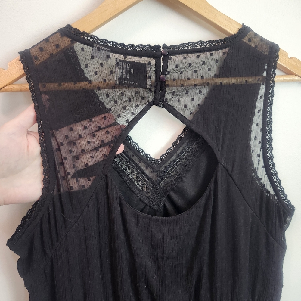 NWOT Vero Moda lacy black dress - Picture 7 of 10